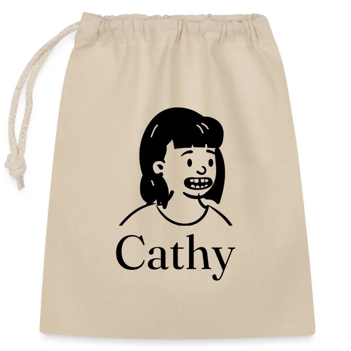 Sac cadeau personnalisé au prénom Cathy