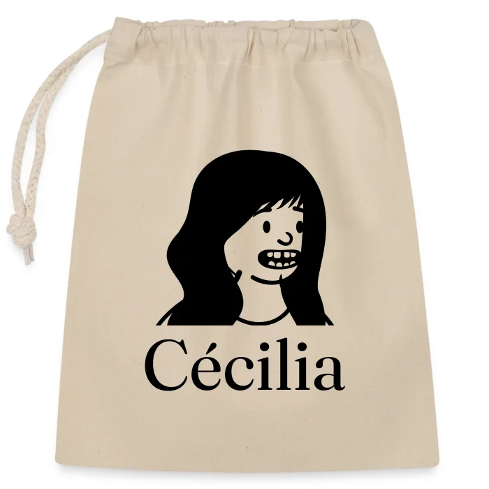 Sac cadeau personnalisé au prénom Cécilia