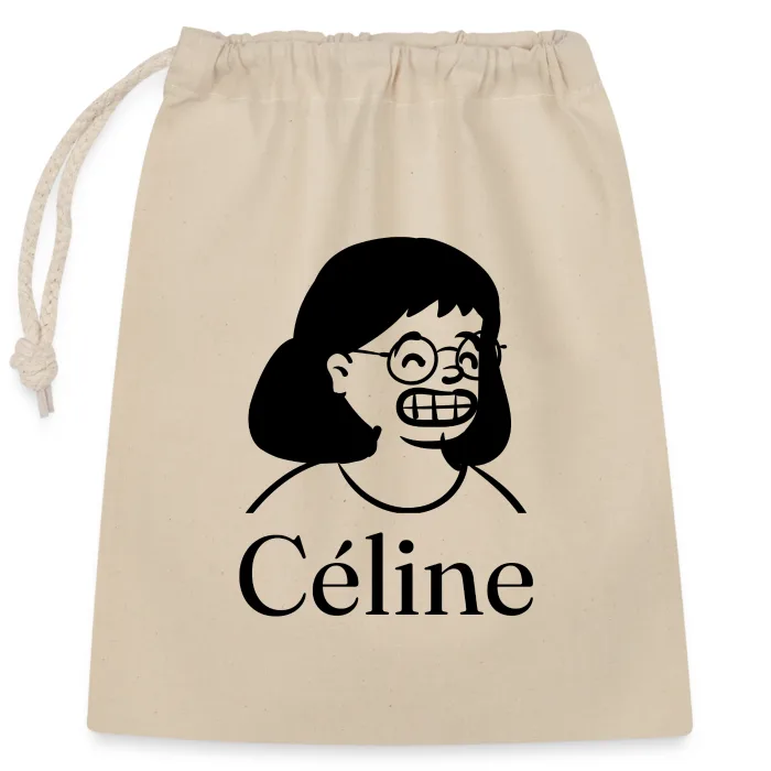 Sac cadeau personnalisé au prénom Céline