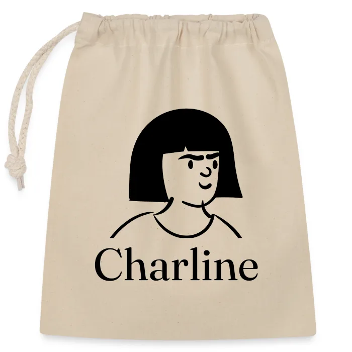 Sac cadeau personnalisé au prénom Charline