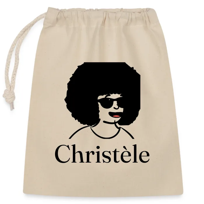 Sac cadeau personnalisé au prénom Christèle