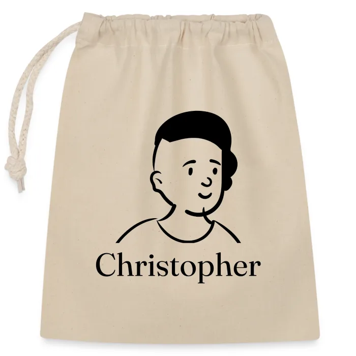 Sac cadeau personnalisé au prénom Christopher