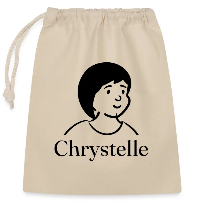 Sac cadeau personnalisé au prénom Chrystelle