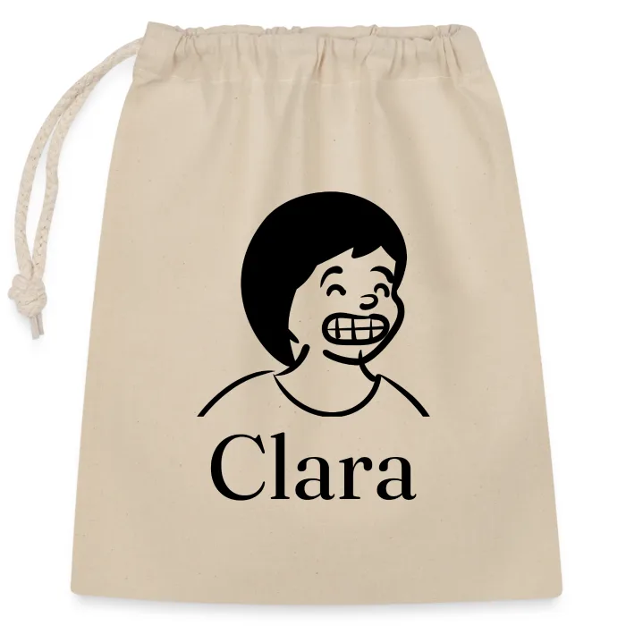 Sac cadeau personnalisé au prénom Clara