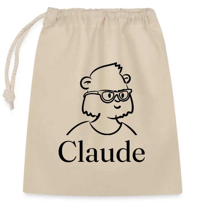 Sac cadeau personnalisé au prénom Claude