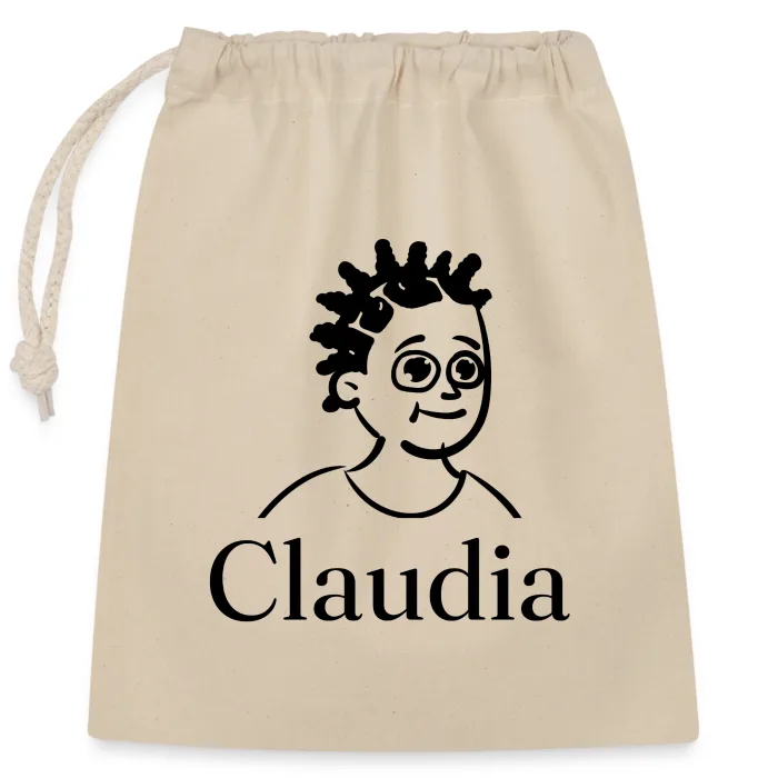 Sac cadeau personnalisé au prénom Claudia