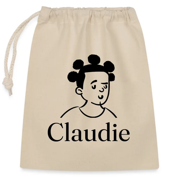 Sac cadeau personnalisé au prénom Claudie