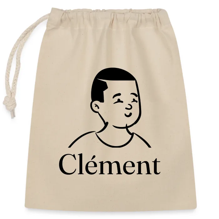 Sac cadeau personnalisé au prénom Clément