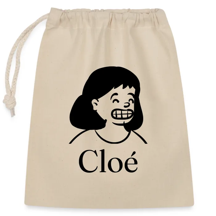 Sac cadeau personnalisé au prénom Cloé