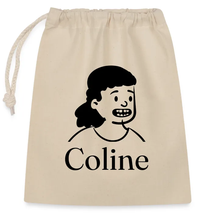 Sac cadeau personnalisé au prénom Coline