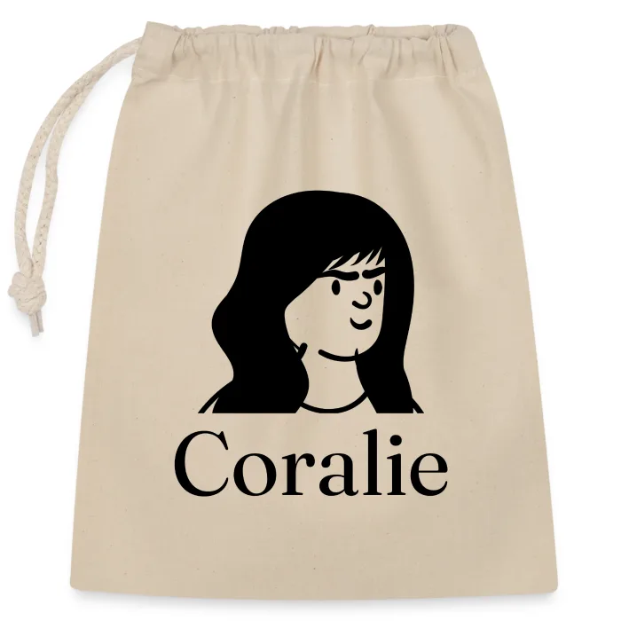 Sac cadeau personnalisé au prénom Coralie