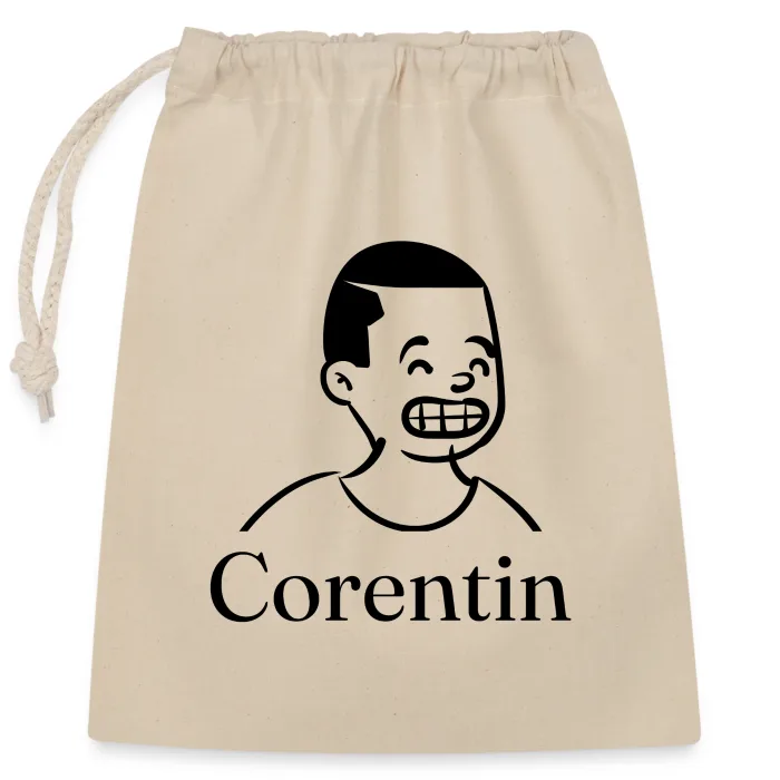 Sac cadeau personnalisé au prénom Corentin