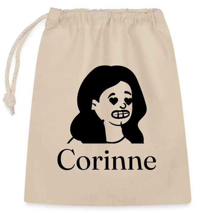 Sac cadeau personnalisé au prénom Corinne