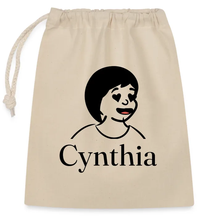 Sac cadeau personnalisé au prénom Cynthia