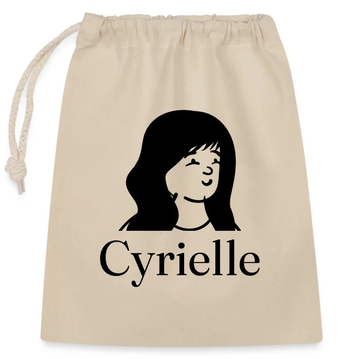 Sac cadeau personnalisé au prénom Cyrielle