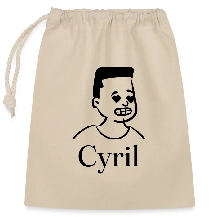 Sac cadeau personnalisé au prénom Cyril