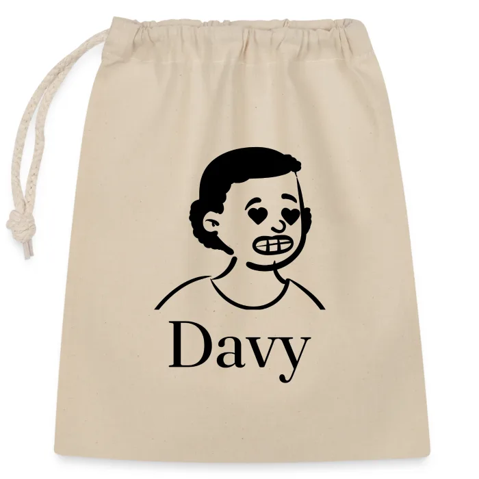 Sac cadeau personnalisé au prénom Davy
