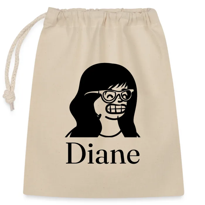 Sac cadeau personnalisé au prénom Diane