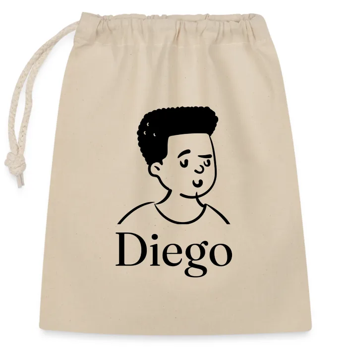 Sac cadeau personnalisé au prénom Diego