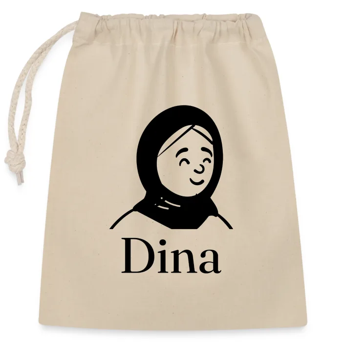 Sac cadeau personnalisé au prénom Dina