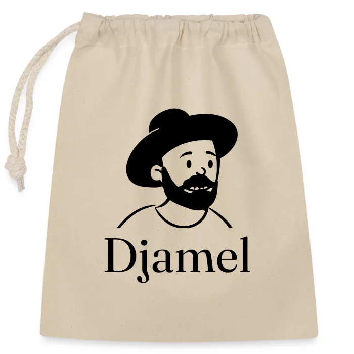 Sac cadeau personnalisé au prénom Djamel