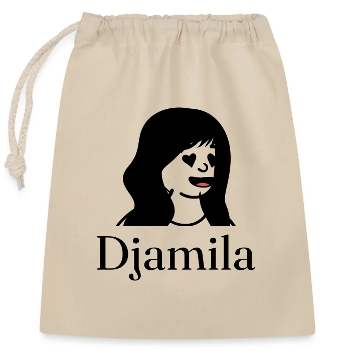 Sac cadeau personnalisé au prénom Djamila