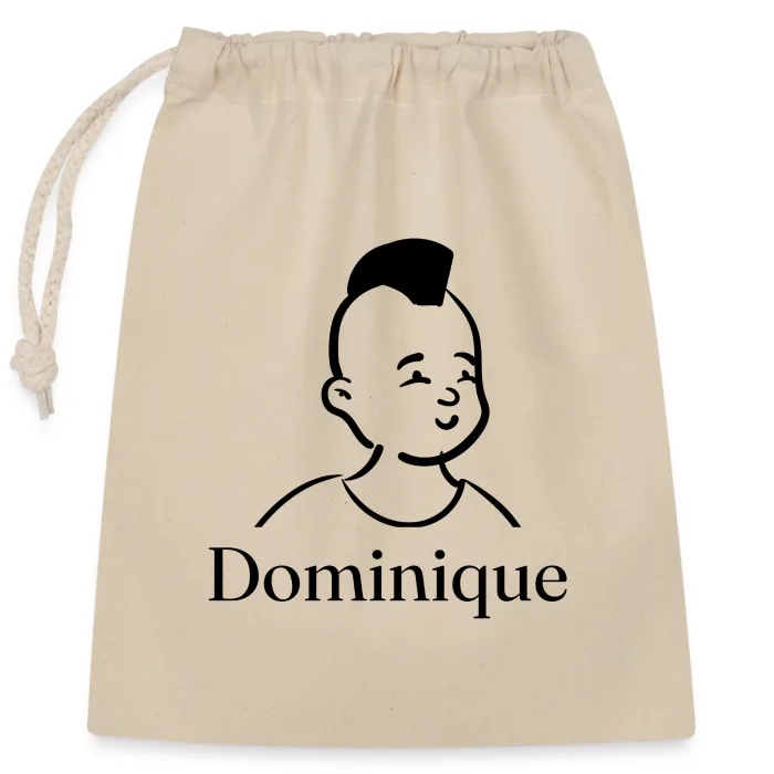 Sac cadeau personnalisé au prénom Dominique
