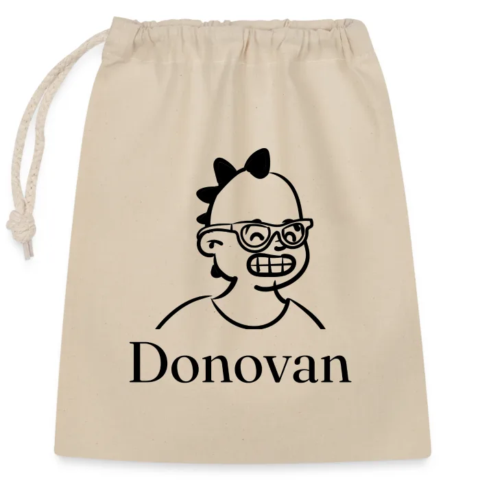 Sac cadeau personnalisé au prénom Donovan