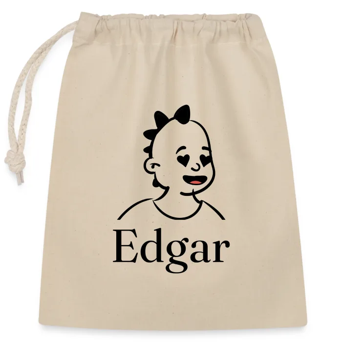 Sac cadeau personnalisé au prénom Edgar