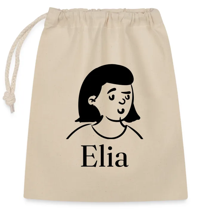 Sac cadeau personnalisé au prénom Elia