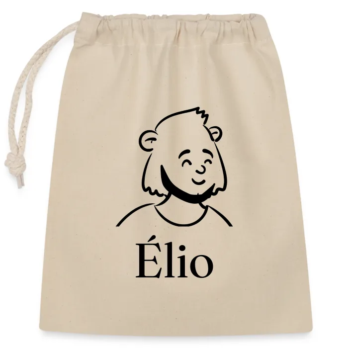 Sac cadeau personnalisé au prénom Élio