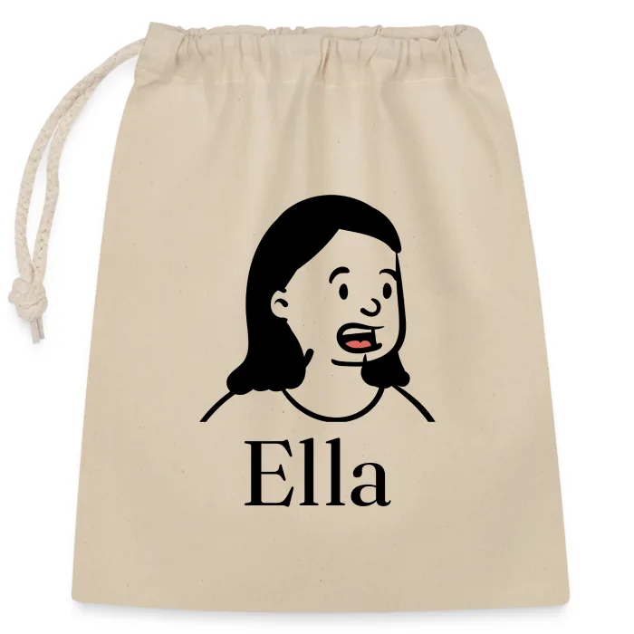 Sac cadeau personnalisé au prénom Ella