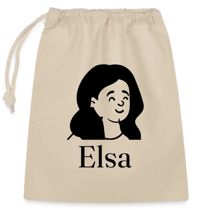 Sac cadeau personnalisé au prénom Elsa