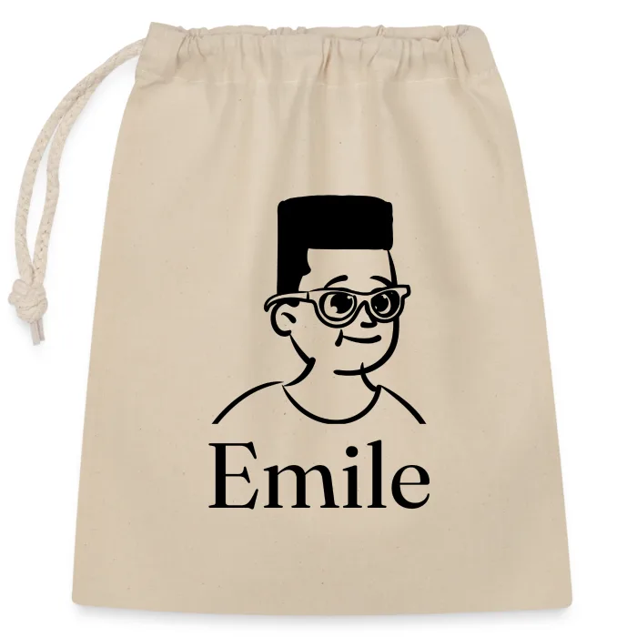 Sac cadeau personnalisé au prénom Emile