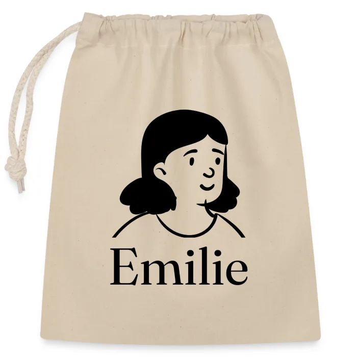 Sac cadeau personnalisé au prénom Emilie