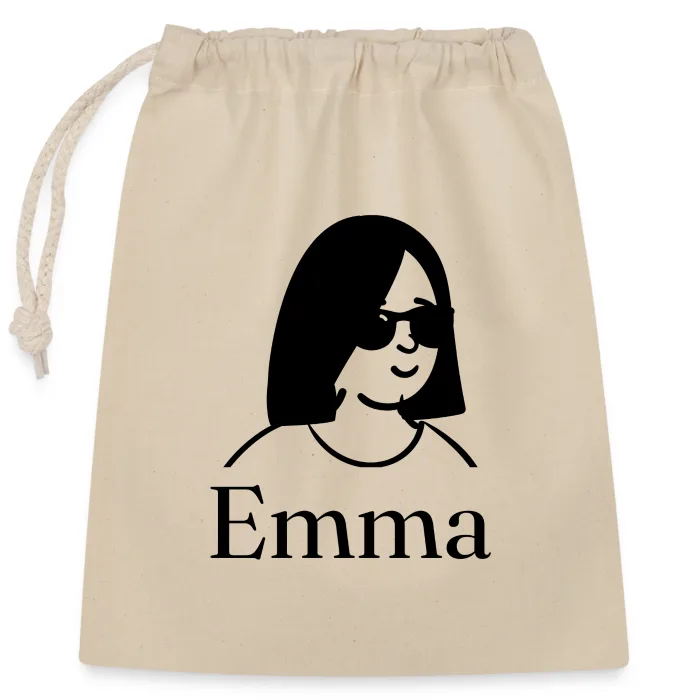 Sac cadeau personnalisé au prénom Emma