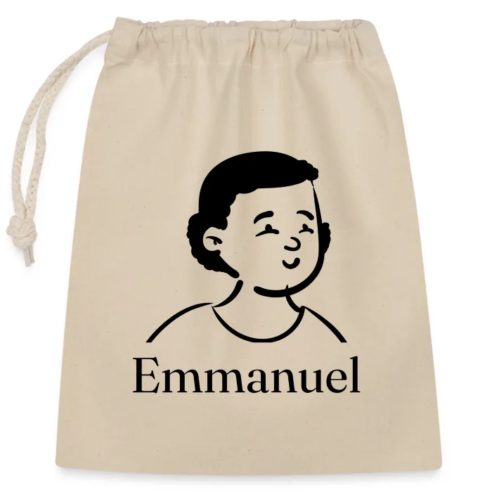 Sac cadeau personnalisé au prénom Emmanuel