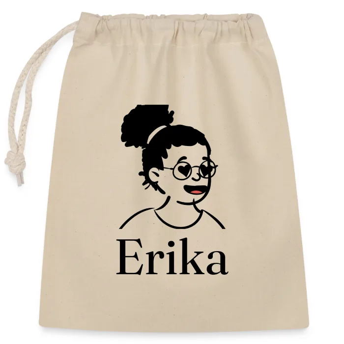 Sac cadeau personnalisé au prénom Erika