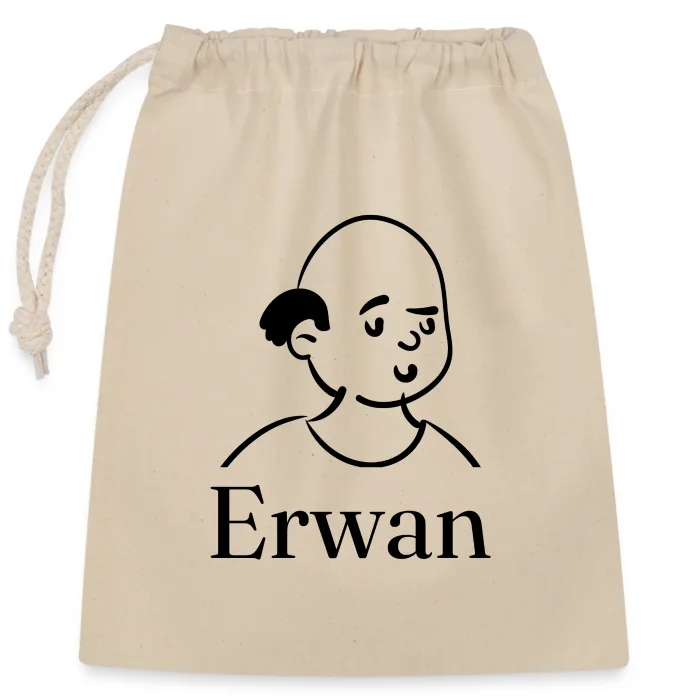 Sac cadeau personnalisé au prénom Erwan