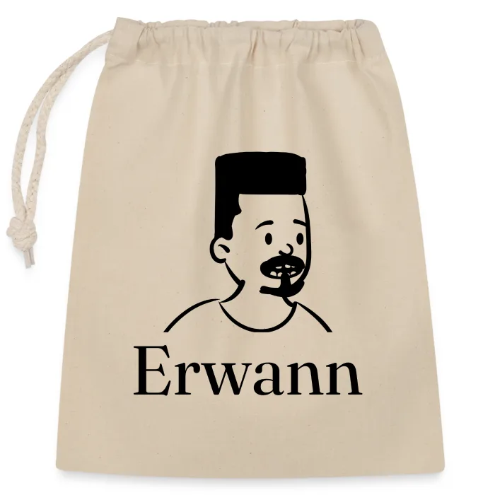 Sac cadeau personnalisé au prénom Erwann