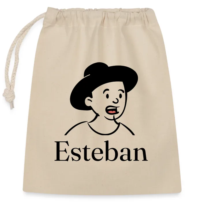 Sac cadeau personnalisé au prénom Esteban