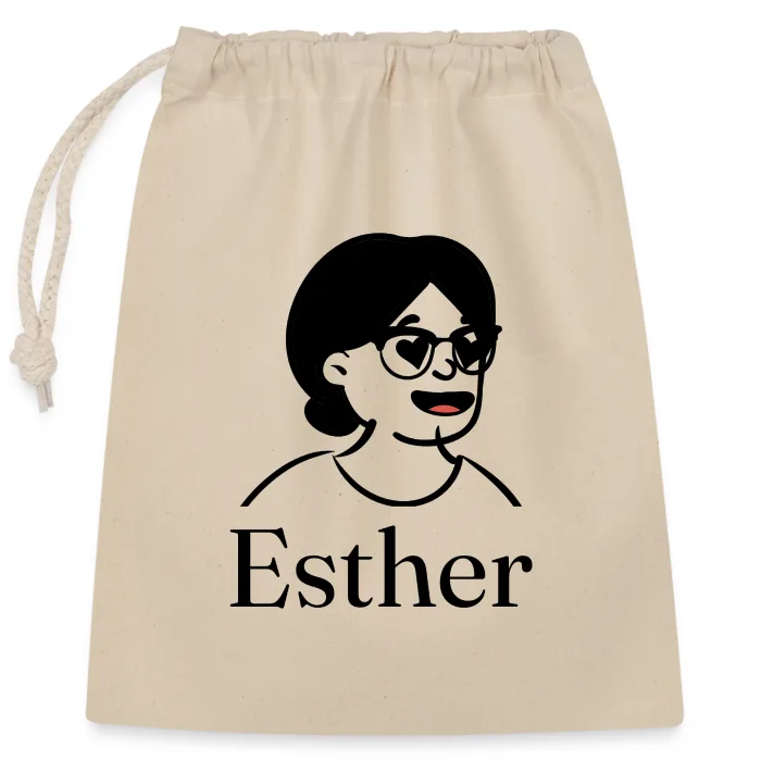 Sac cadeau personnalisé au prénom Esther