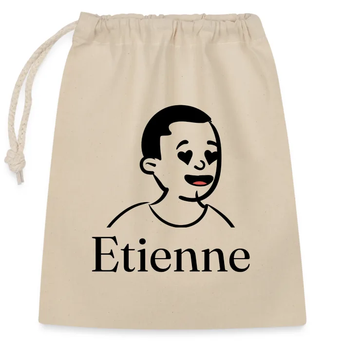 Sac cadeau personnalisé au prénom Etienne