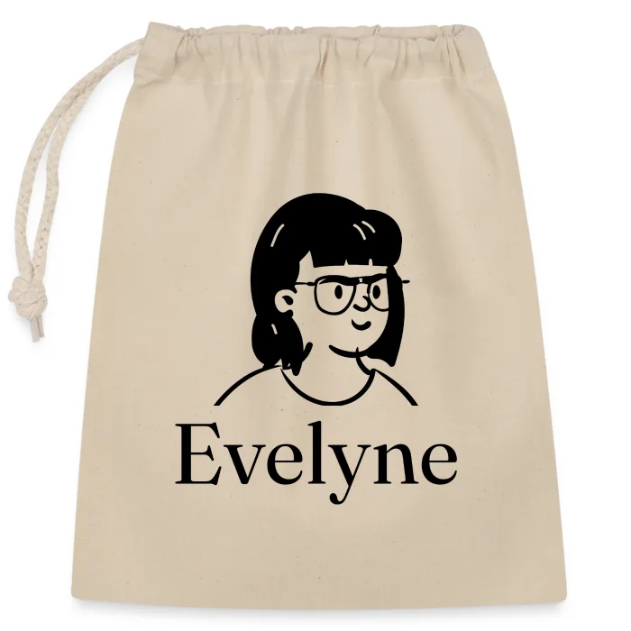 Sac cadeau personnalisé au prénom Evelyne