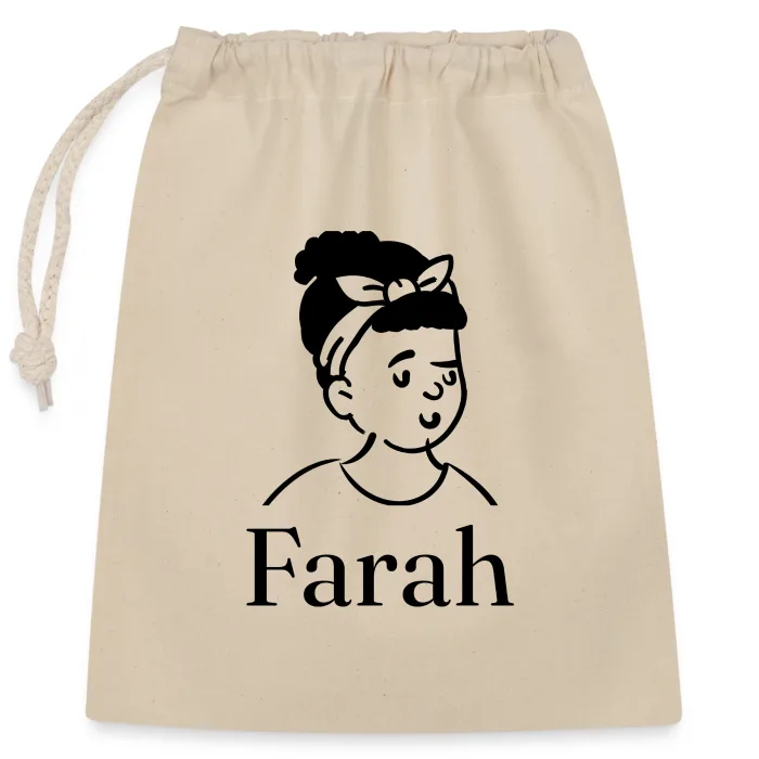 Sac cadeau personnalisé au prénom Farah