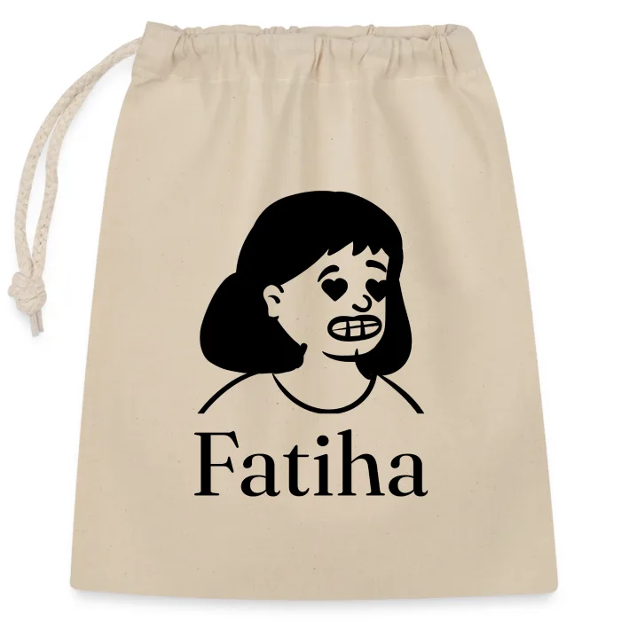 Sac cadeau personnalisé au prénom Fatiha