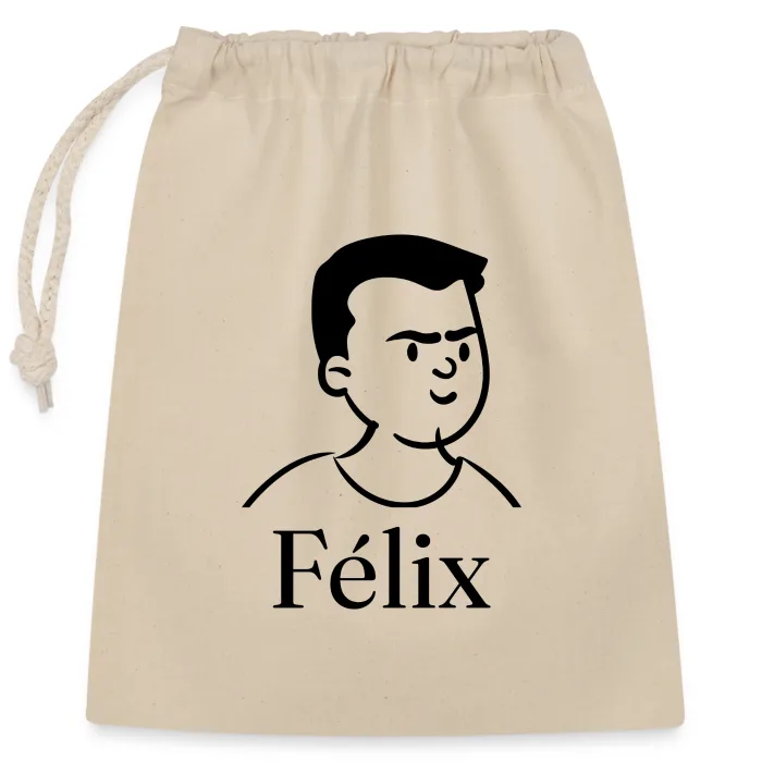 Sac cadeau personnalisé au prénom Félix