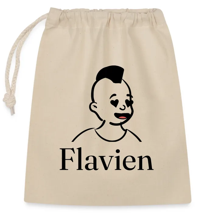 Sac cadeau personnalisé au prénom Flavien