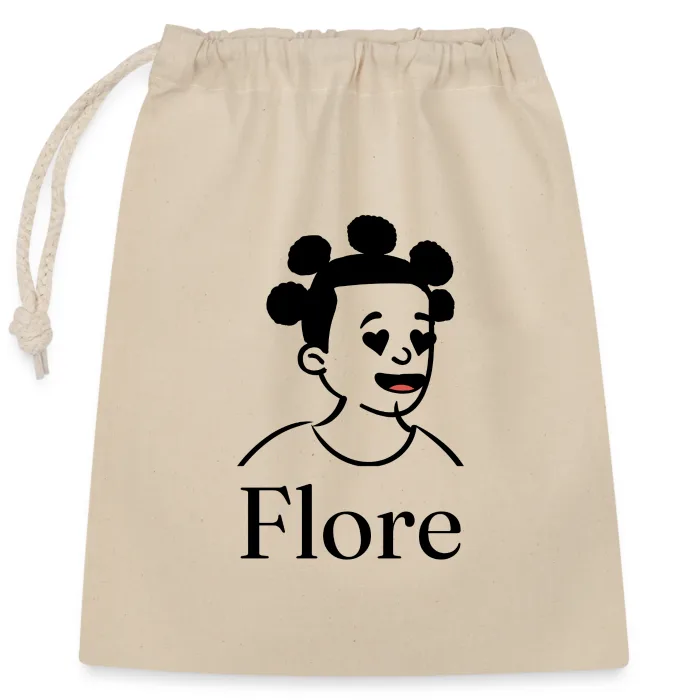Sac cadeau personnalisé au prénom Flore