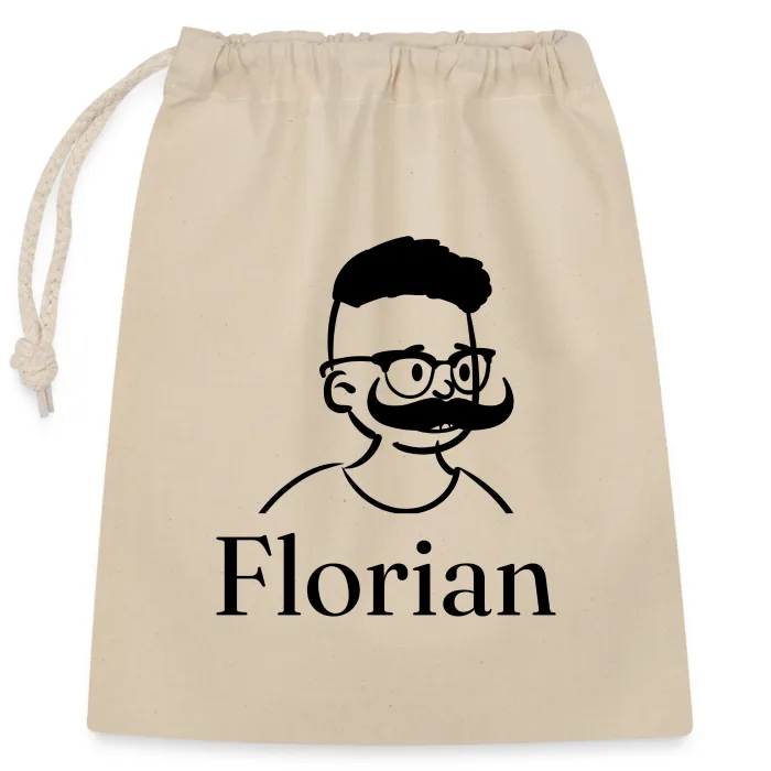 Sac cadeau personnalisé au prénom Florian